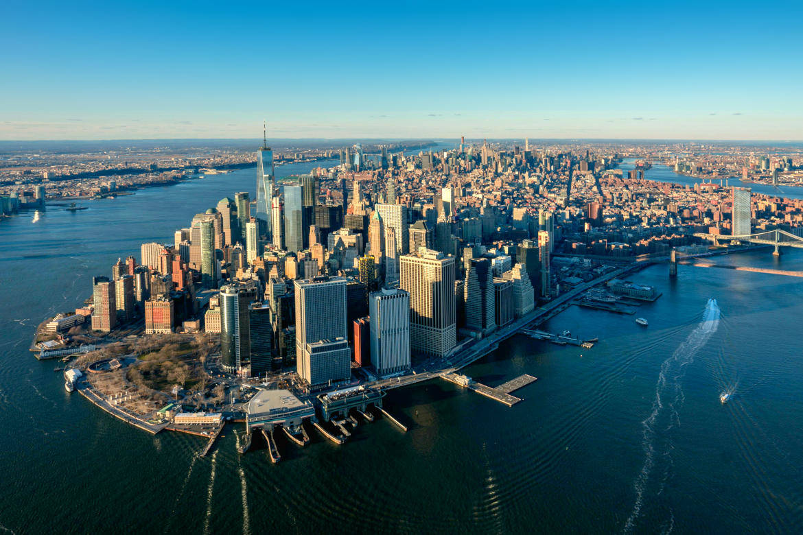 How Manhattan Island grew from wilderness to a metropolis