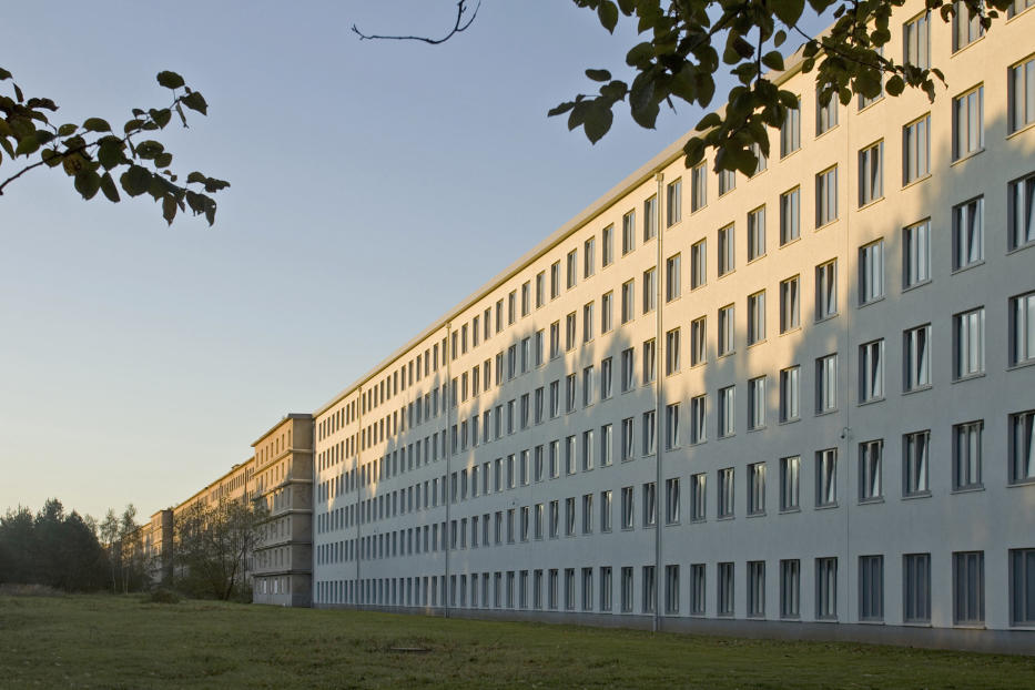 Prora massive resort complex in Rügen