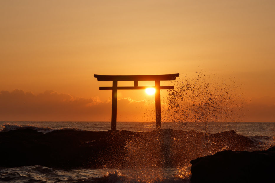 Sunrise in Japan