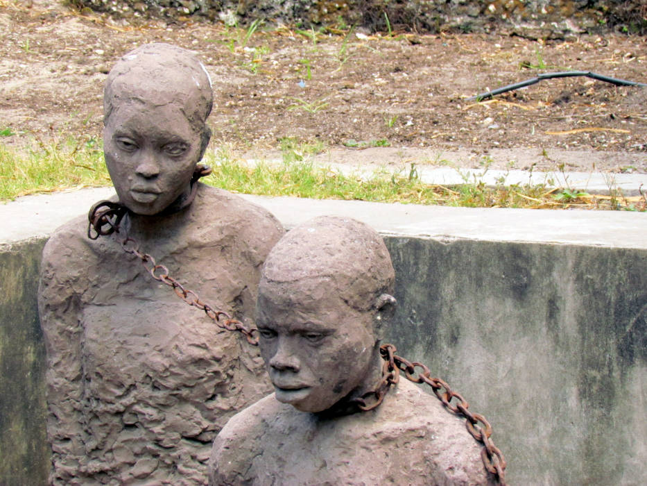 Slavery memorial monument