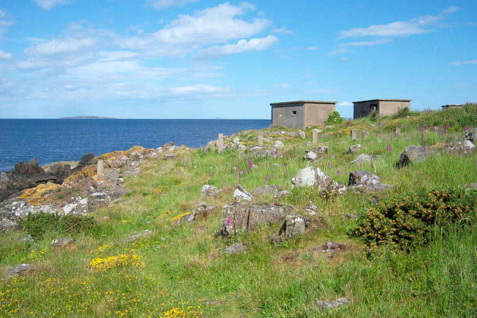 Cramond Island Where War, Nature, and Time Collide